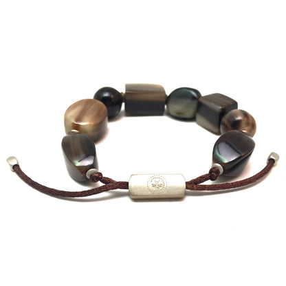 Armband mit Zebu Horn