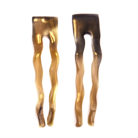 Haarnadel Zebu Horn